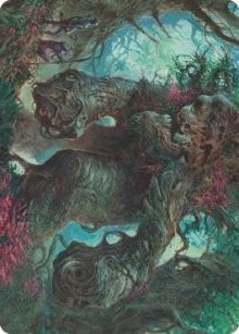 Image for Magnigoth Sentry Art Card (40) [Art Series: Dominaria United]