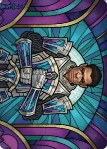Image for Aron, Benalia's Ruin Art Card (43) [Art Series: Dominaria United]