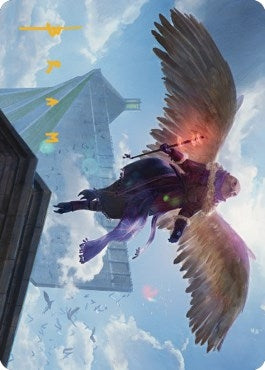 Image for Balmor, Battlemage Captain Art Card (44/81) (Gold-Stamped Signature) (44) [Art Series: Dominaria United]