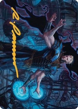Image for Ertai Resurrected Art Card (Gold-Stamped Signature) (45) [Art Series: Dominaria United]