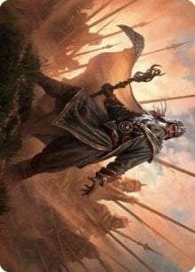 Image for Hazezon, Shaper of Sand Art Card (46) [Art Series: Dominaria United]
