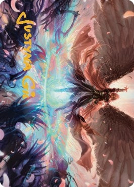 Image for Iridian Maelstrom Art Card (Gold-Stamped Signature) (47) [Art Series: Dominaria United]