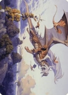 Image for Rith, Liberated Primeval Art Card (52) [Art Series: Dominaria United]