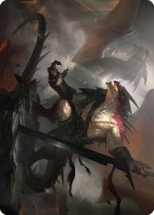 Image for Rivaz of the Claw Art Card (53) [Art Series: Dominaria United]