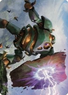 Image for Walking Bulwark Art Card (58) [Art Series: Dominaria United]