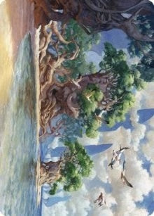 Image for Yavimaya Coast Art Card (61) [Art Series: Dominaria United]