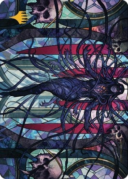 Image for Braids, Arisen Nightmare Art Card (66/81) (Gold-Stamped Signature) (66) [Art Series: Dominaria United]