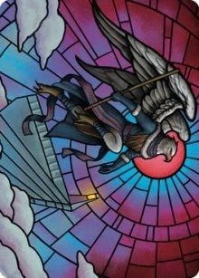 Balmor, Battlemage Captain Art Card (69/81) (69) [Art Series: Dominaria United]