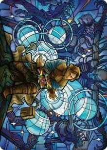 Image for Raff, Weatherlight Stalwart Art Card (76) [Art Series: Dominaria United]