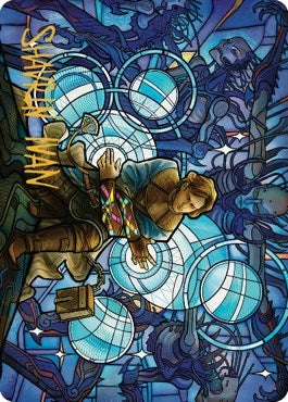 Image for Raff, Weatherlight Stalwart Art Card (Gold-Stamped Signature) (76) [Art Series: Dominaria United]