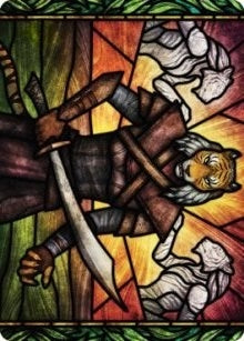 Image for Zar Ojanen, Scion of Efrava Art Card (80) [Art Series: Dominaria United]
