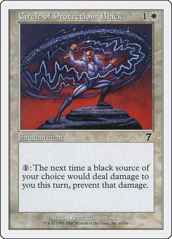Image for Circle of Protection: Black (6) (7ED)