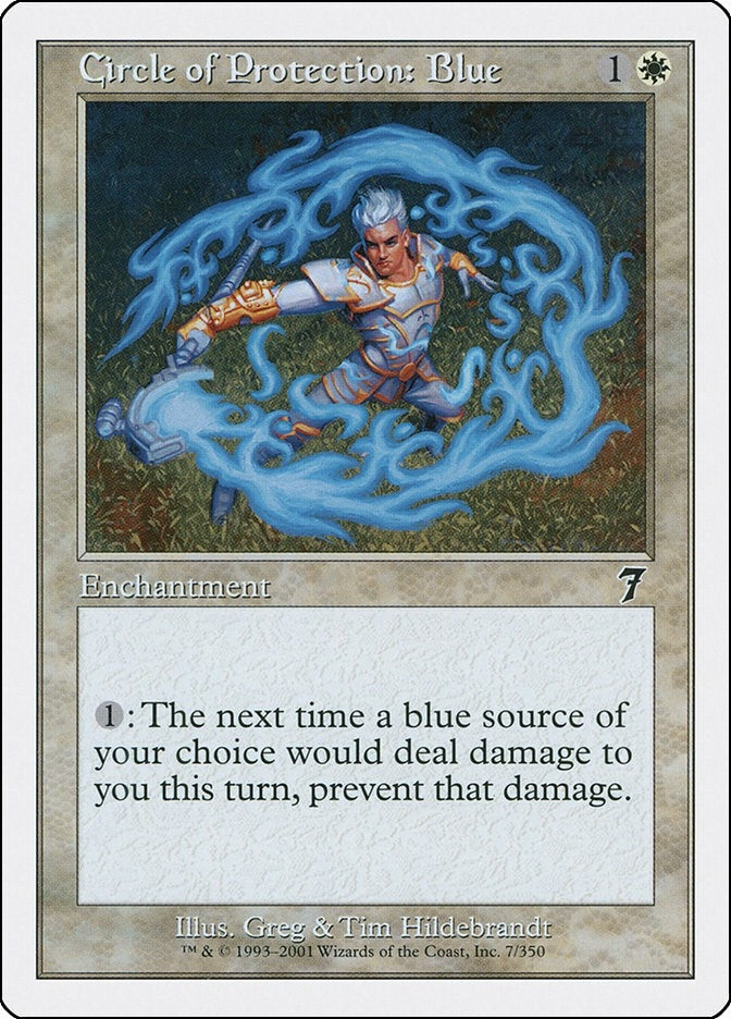 Image for Circle of Protection: Blue (7) (7ED)
