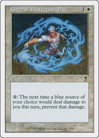 Image for Circle of Protection: Blue (7) (7ED)