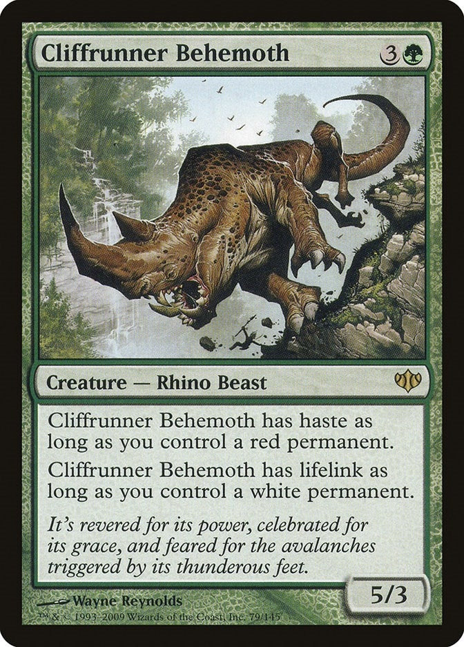 Image for Cliffrunner Behemoth (79) [Conflux]