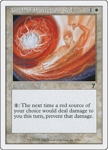 Image for Circle of Protection: Red (9) (7ED)