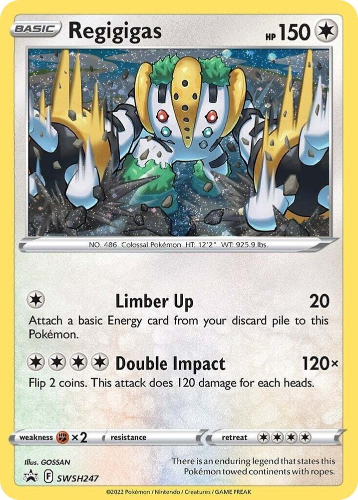 Image for Regigigas - SWSH247 (Cosmos Holo) (SWSH247) - Pokemon