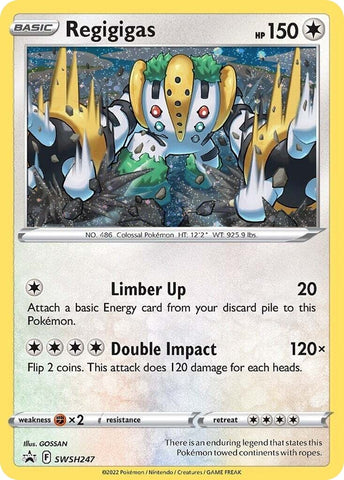 Image for Regigigas - SWSH247 (Cosmos Holo) (SWSH247) - Pokemon