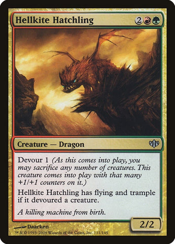 Image for Hellkite Hatchling (111) [Conflux]