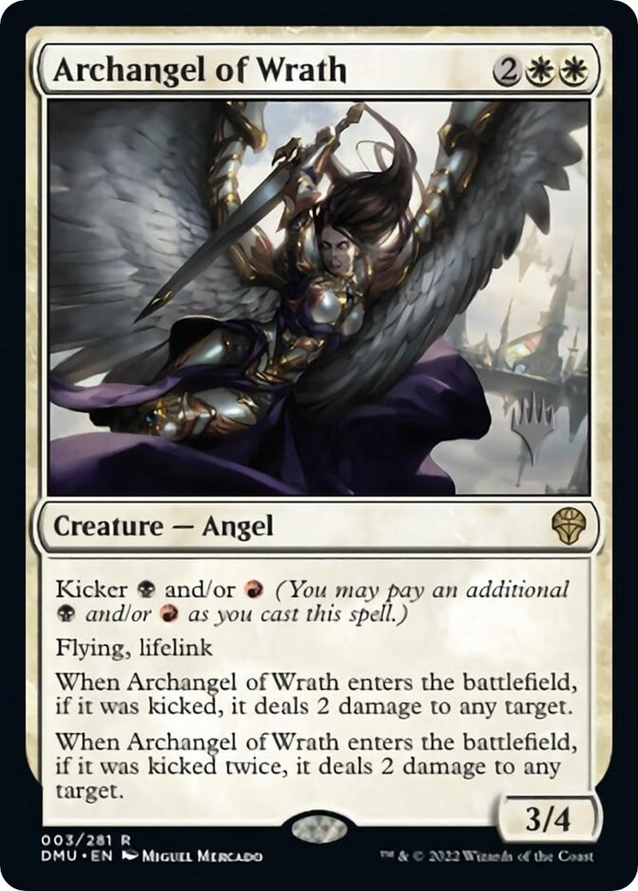 Image for Archangel of Wrath (3) [Promo Pack: Dominaria United]