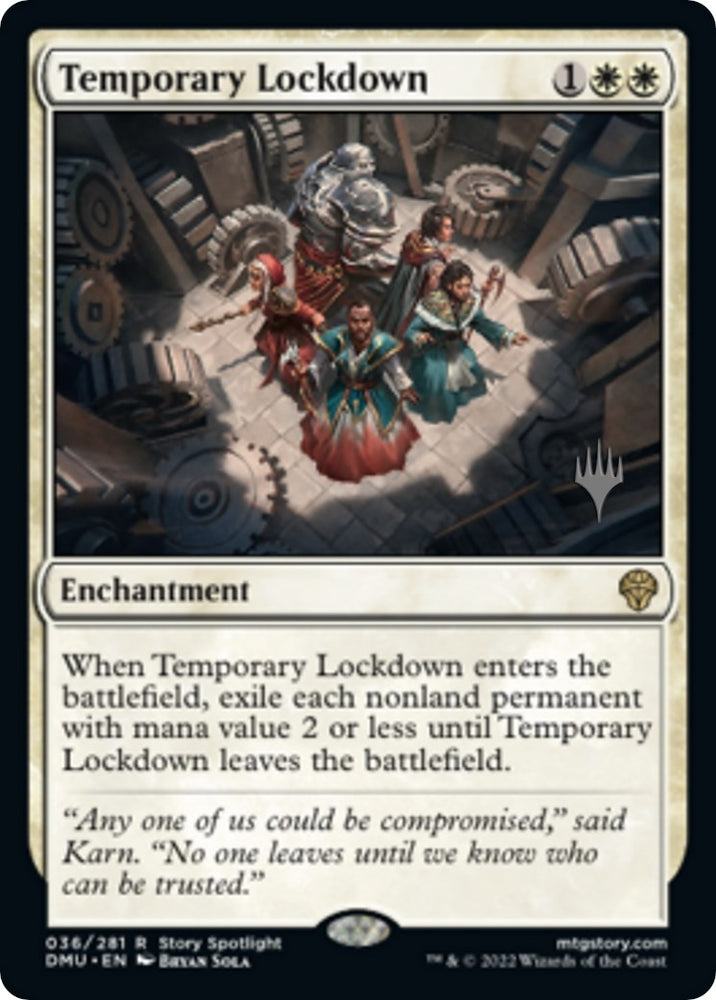 Image for Temporary Lockdown (36) [Promo Pack: Dominaria United]