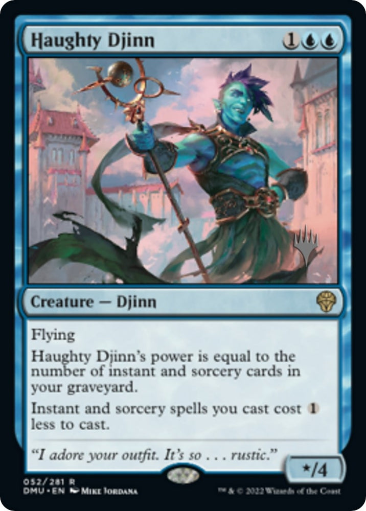Image for Haughty Djinn (52) [Promo Pack: Dominaria United]