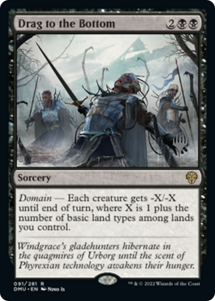 Image for Drag to the Bottom (91) [Promo Pack: Dominaria United]