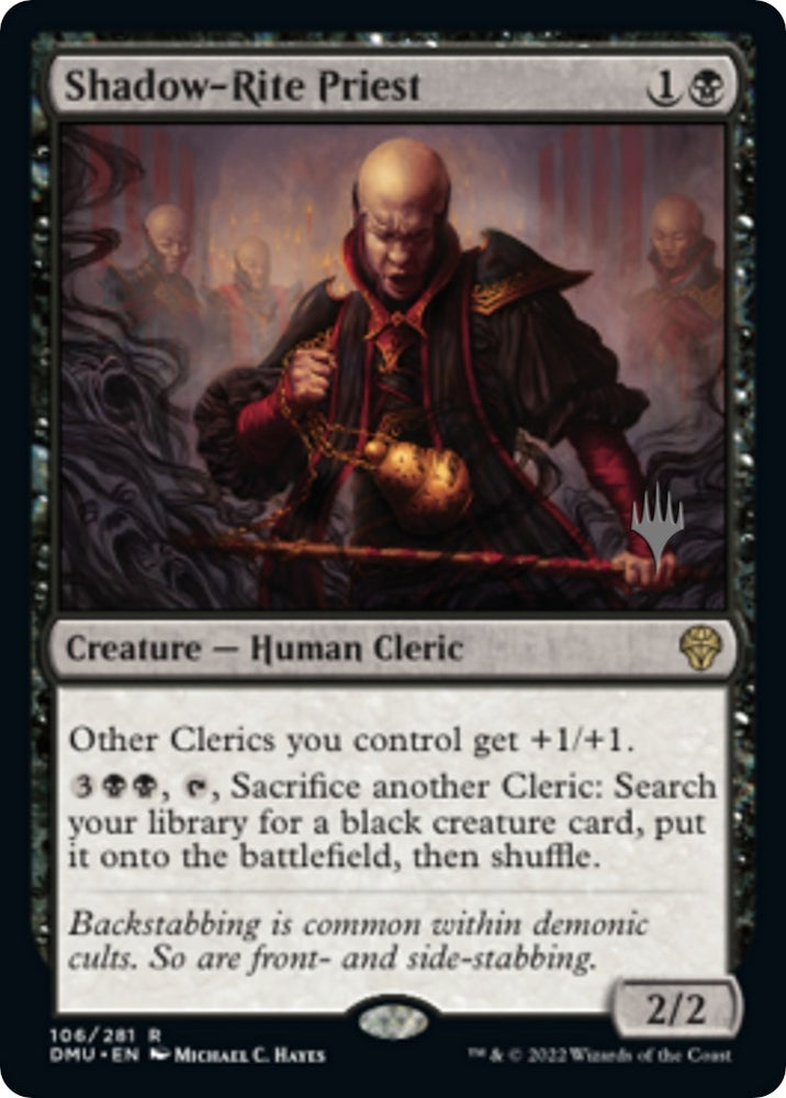 Image for Shadow-Rite Priest (106) [Promo Pack: Dominaria United]