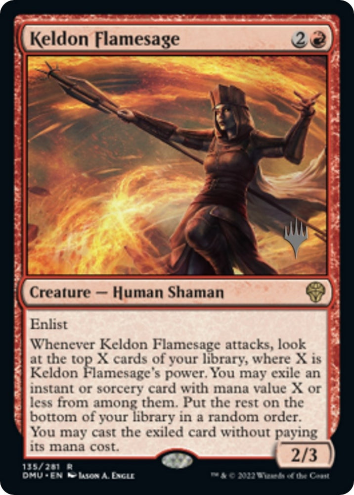Image for Keldon Flamesage (135) [Promo Pack: Dominaria United]