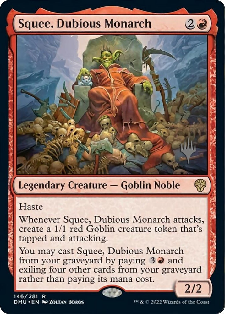 Image for Squee, Dubious Monarch (146) [Promo Pack: Dominaria United]