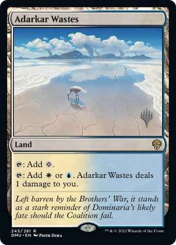 Image for Adarkar Wastes (243) [Promo Pack: Dominaria United]