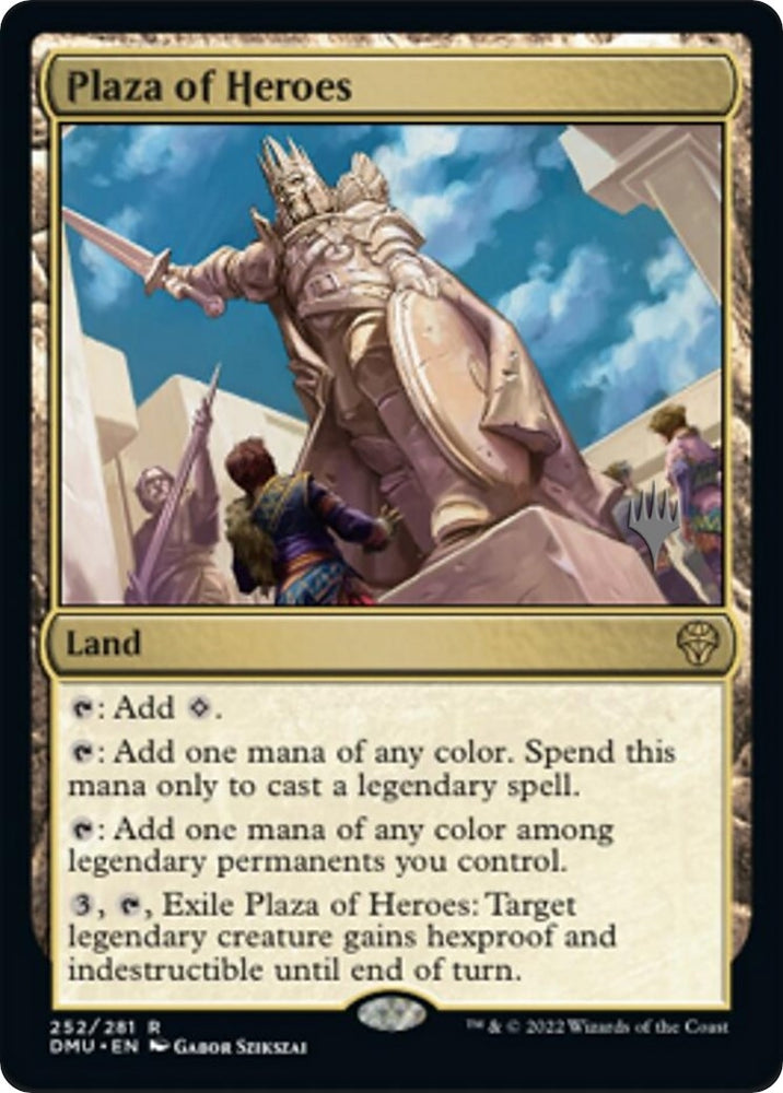 Image for Plaza of Heroes (252) [Promo Pack: Dominaria United]