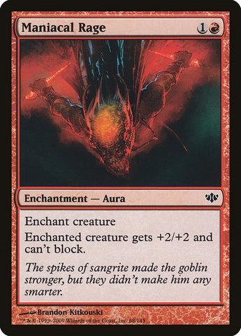 Image for Maniacal Rage (68) [Conflux]