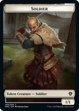 Image for Soldier // Badger Double-sided Token [Dominaria United]