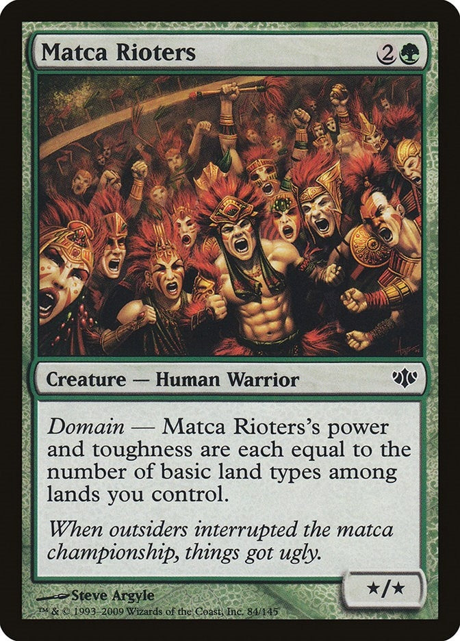 Image for Matca Rioters (84) [Conflux]