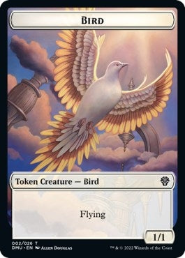 Image for Bird (002) // Angel Double-sided Token [Dominaria United]