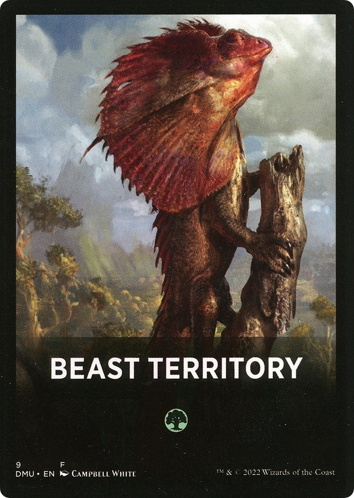 Image for Beast Territory Theme Card (9) [Dominaria United]