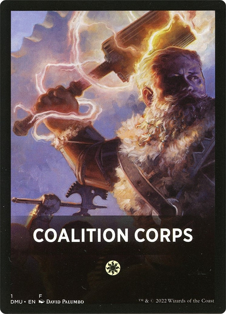 Image for Coalition Corps Theme Card (1) [Dominaria United]