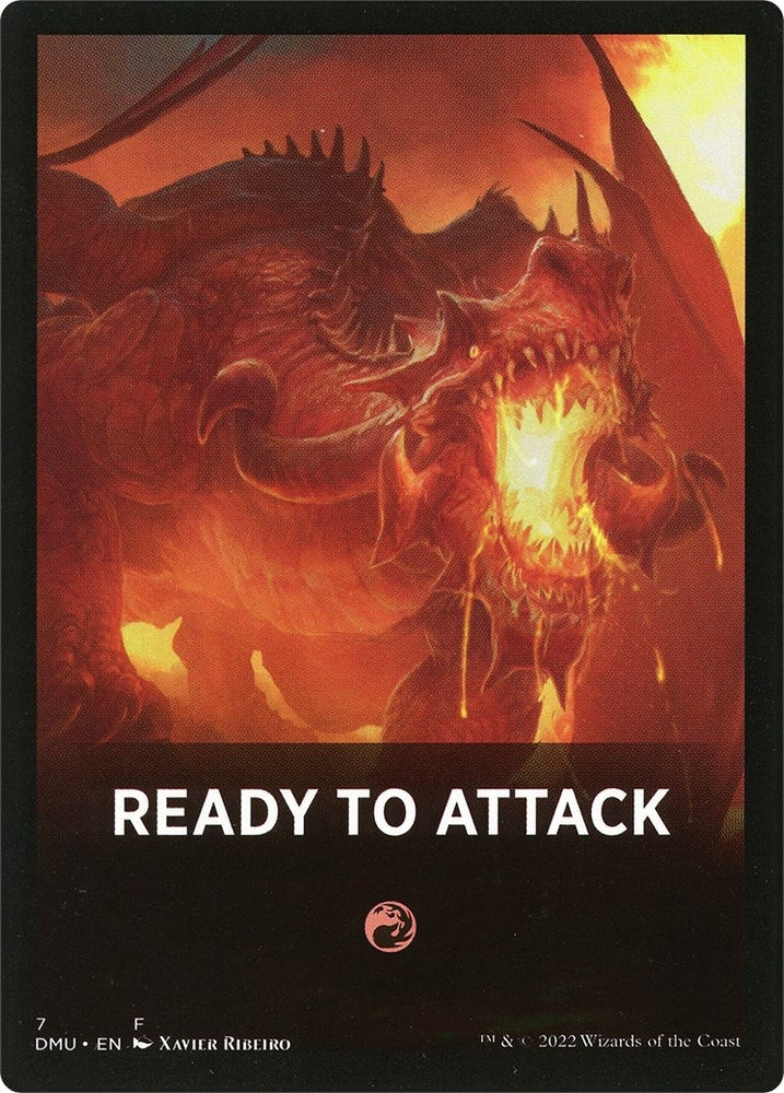 Image for Ready to Attack Theme Card (7) [Dominaria United]