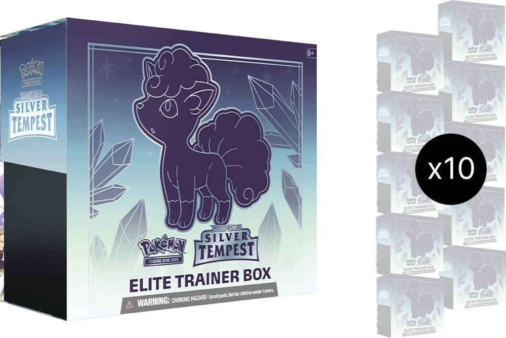Image for Silver Tempest Elite Trainer Box Case [SWSH12: Silver Tempest]