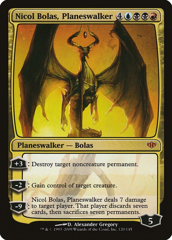 Image for Nicol Bolas, Planeswalker (120) [Conflux]