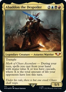 Image for Abaddon the Despoiler (171) [Universes Beyond: Warhammer 40,000]