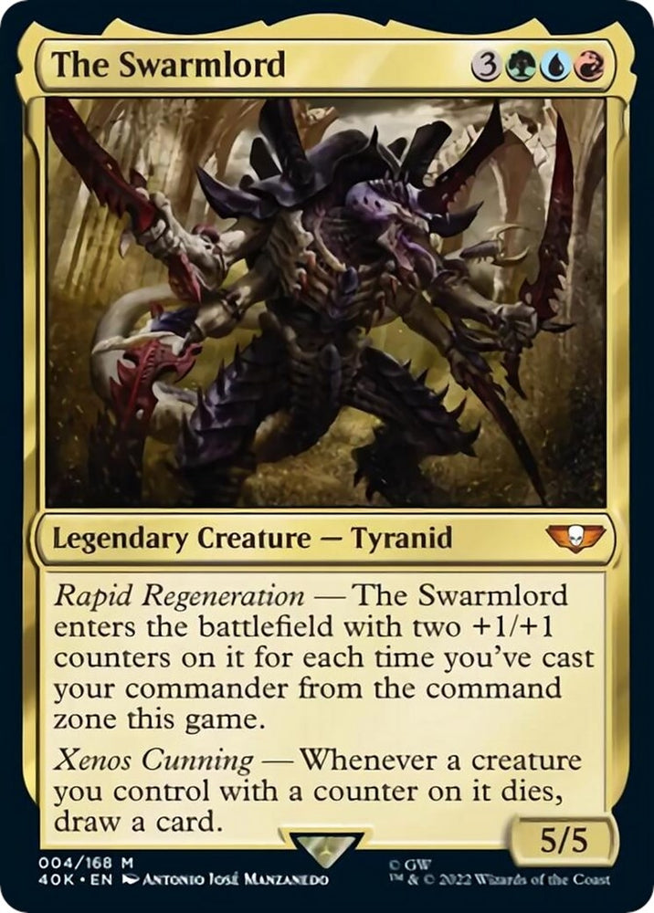 Image for The Swarmlord (Surge Foil) (4) [Universes Beyond: Warhammer 40,000]