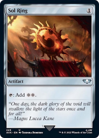 Image for Sol Ring (249) (Surge Foil) (249) [Universes Beyond: Warhammer 40,000]