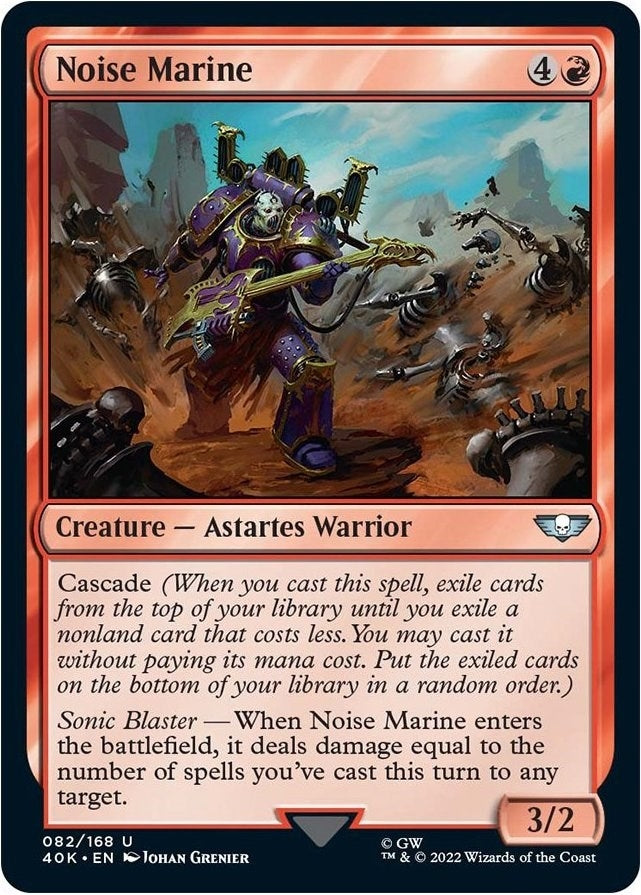 Image for Noise Marine (82) [Universes Beyond: Warhammer 40,000]