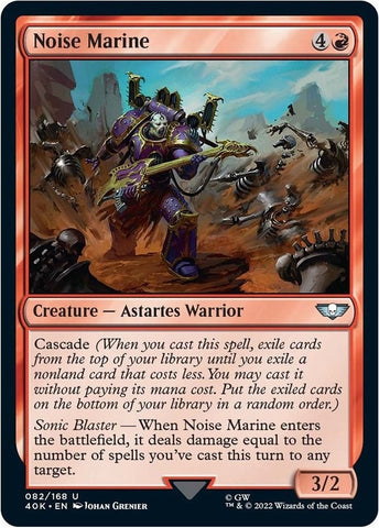 Image for Noise Marine (82) [Universes Beyond: Warhammer 40,000]