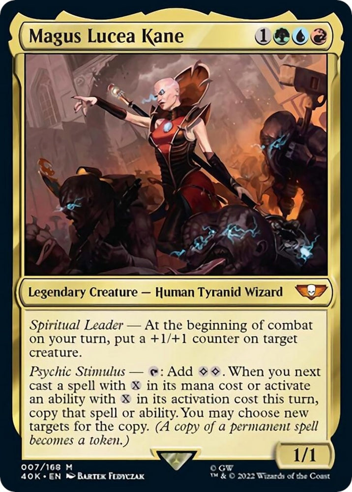 Image for Magus Lucea Kane (Surge Foil) (7) [Universes Beyond: Warhammer 40,000]