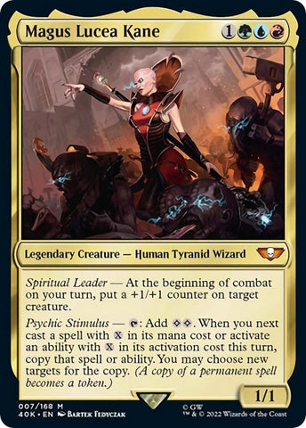 Image for Magus Lucea Kane (Surge Foil) (7) [Universes Beyond: Warhammer 40,000]