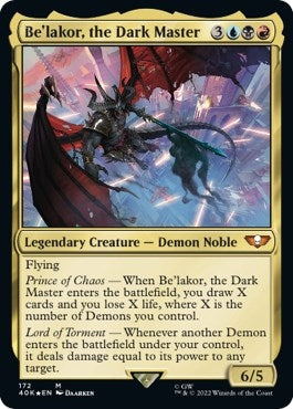 Image for Be'lakor, the Dark Master (172) [Universes Beyond: Warhammer 40,000]