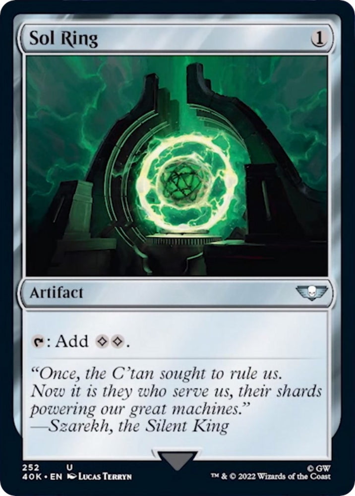 Image for Sol Ring (252) (252) [Universes Beyond: Warhammer 40,000]